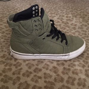 Supra- Skytop sneakers- army green